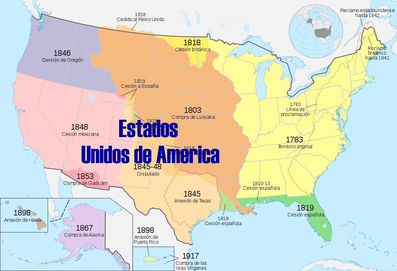 Los Estados Unidos de America