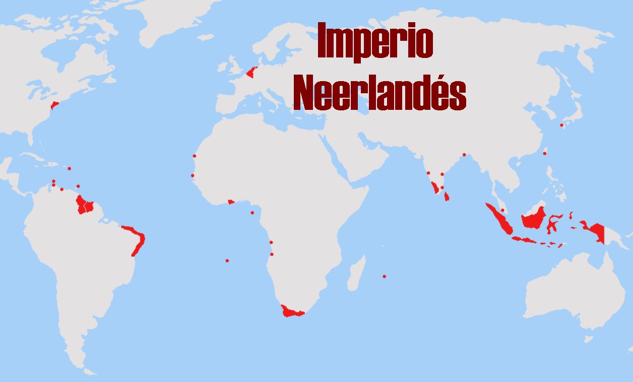 El imperio colonial neerlandés o Holandes