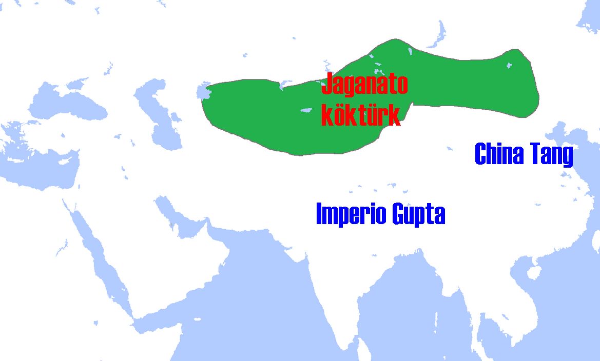 El Jaganato köktürk