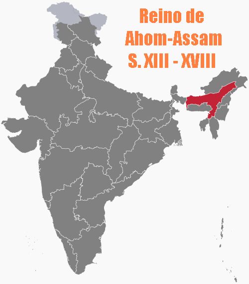 El reino de Ahom-Assam